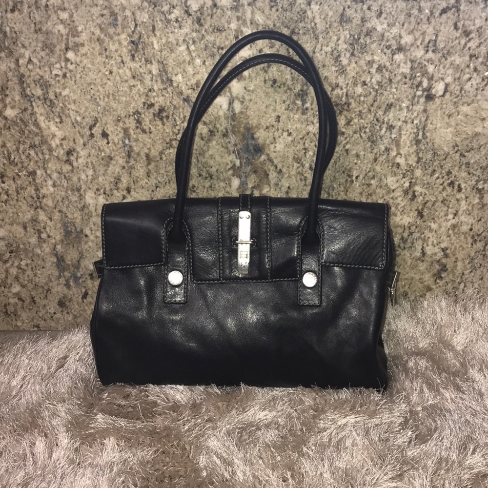 Vintage Black Leather Michael Kors🌑⌛️